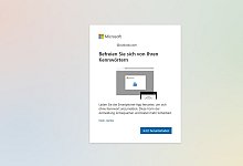 Microsoft bietet kennwortlose Anmeldung an - Foto: Microsoft/account.microsoft.com/dpa-tmn