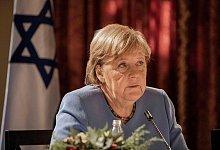 Bundeskanzlerin Merkel in Israel - Ilia Yefimovich/dpa