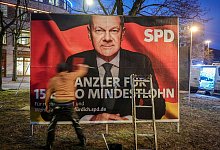 Wahlplakate - Kay Nietfeld/dpa