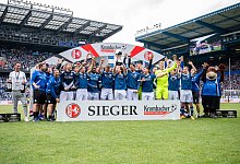 DSC Arminia Bielefeld - Sportfreunde Lotte, - Teresa Kroeger/RHR-FOTO