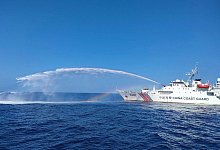 Konflikt im S&uuml;dchinesischen Meer - Uncredited/PHILIPPINE COAST GUARD/AP/dpa