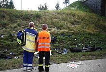 T&ouml;dlicher Unfall - Bodo Schackow/dpa