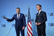 Nato-Verteidigungsministertreffen in Brüssel - Virginia Mayo/AP/dpa