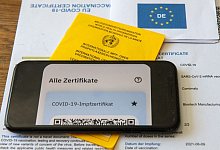 Impfstatus der Besch&auml;ftigten - Foto: Stefan Puchner/dpa