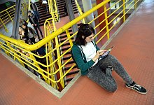 Studentin an der Universität in Konstanz - Felix Kästle/dpa-tmn