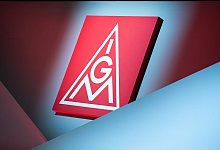 Logo IG Metall - Daniel Karmann/dpa