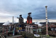 Stahlproduktion bei Thyssenkrupp Steel - Federico Gambarini/dpa