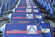 Symbolbild: Aldi-Einkaufsw&auml;gen - Symbolfoto: pixabay