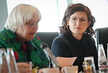 Claudia Roth & Ferda Ataman - Kay Nietfeld/dpa
