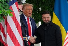 Ukraine-Treffen in Washington - Julia Demaree Nikhinson/AP/dpa