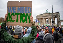 Klimaprotest - Philipp Znidar/dpa