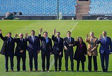 S&uuml;damerikanische Bewerbung f&uuml;r die WM 2030 - Matilde Campodonico/AP/dpa