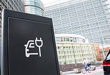 Ladesäulen in Brüssel - Alicia Windzio/dpa