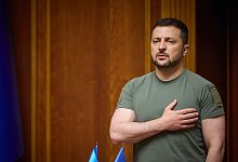 Wolodymyr Selenskyj - -/Ukrainian Presidential Press Office/AP/dpa