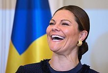 Kronprinzessin Victoria von Schweden in Hessen - Arne Dedert/dpa