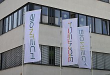 Pharmaunternehmen Biontech - Arne Dedert/dpa