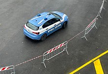 Autos der italienischen Polizei - Christoph Sator/dpa