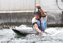 Die Olympia-Dritte und Weltmeisterin: Andrea Herzog. - Christian Kolbert/Kolbert-Press/dpa
