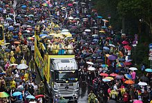 46. Berlin Pride Umzug zum Christopher Street Day - J&ouml;rg Carstensen/dpa