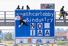 IAA Mobility - Protest - Foto: Matthias Balk/dpa