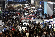 Genfer Autosalon - Foto: Martial Trezzini/KEYSTONE/dpa