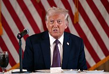 Designierter US-Pr&auml;sident Trump - Evan Vucci/AP/dpa