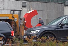 Greenpeace-Klimaprotest - Foto: Paul Zinken/dpa