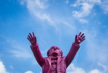 Richard-Wagner-Plastikfigur - picture alliance / dpa