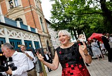 Claudia Roth bei Bayreuther Festspielen - Daniel Löb/dpa