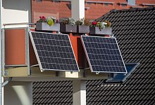 Balkonkraftwerke - Stefan Sauer/dpa