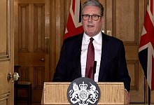 Nach Bluttat in Southport - Premierminister Starmer - Ben Bauer/PA Wire/dpa