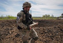 Ukraine-Krieg - Zyrkuny - Andrii Marienko/AP/dpa