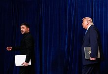 US-Pr&auml;sident Trump empf&auml;ngt Pr&auml;sident Selenskyj in Florida - Alex Brandon/AP/dpa