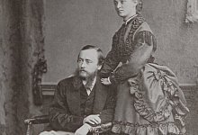 Ernst zur Lippe-Biesterfeld und seine Frau Caroline - 1 - Lippische Landesbibliothek