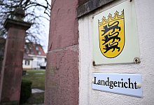 Landgericht Mosbach - Bernd Weißbrod/dpa