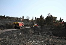 Brand in Südfrankreich - Bertrand Guay/AFP/dpa