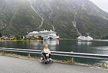 Lilli Schickel auf Kreuzfahrt in Norwegen - diese.lilli/Instagram/dpa-tmn