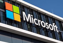 Microsoft Logo - Foto: Peter Kneffel/dpa