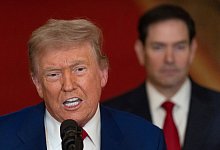 Nahostkonflikt - Trump &uuml;ber Angriff auf iranische Atomanlagen - Carlos Barria/Reuters Pool via AP/dpa