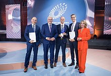 Verleihung des Deutschen Zukunftspreises 2023 - Sebastian Christoph Gollnow/dpa