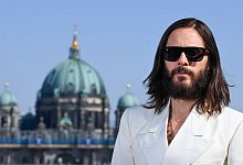 Jared Leto in Berlin - Foto: Jens Kalaene/dpa-Zentralbild/dpa
