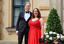 Ricarda Lang und Florian Wilsch - Daniel Karmann/dpa