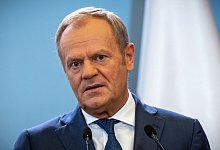Polens Regierungschef Donald Tusk - Michael Kappeler/dpa