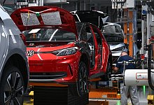 Volkswagen - Werk Zwickau - Hendrik Schmidt/dpa