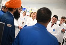 Bundesminister Heil und Faeser in Kanada - Britta Pedersen/dpa