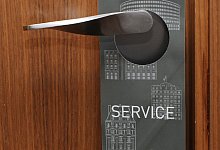 Elektronisches T&uuml;rschloss - Foto: Jens Kalaene