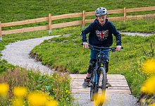 Und Abfahrt - Foto: Reiteralm Bergbahnen Gr&uuml;nwald