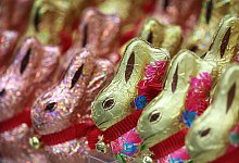 Schoko-Osterhasen - Karl-Josef Hildenbrand/dpa