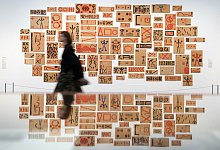 A.R. Penck in Dresden - Foto: Sebastian Kahnert/dpa-Zentralbild/dpa