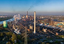 Stahlhersteller HKM - Christoph Reichwein/dpa